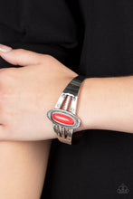 Load image into Gallery viewer, Wanderlust Walkabout - Red cuff bracelet C013
