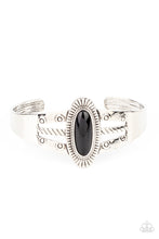 Load image into Gallery viewer, Wanderlust Walkabout - Black cuff bracelet 780
