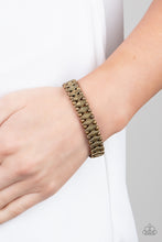 Load image into Gallery viewer, Abstract Advisory - Brass bracelet 2234
