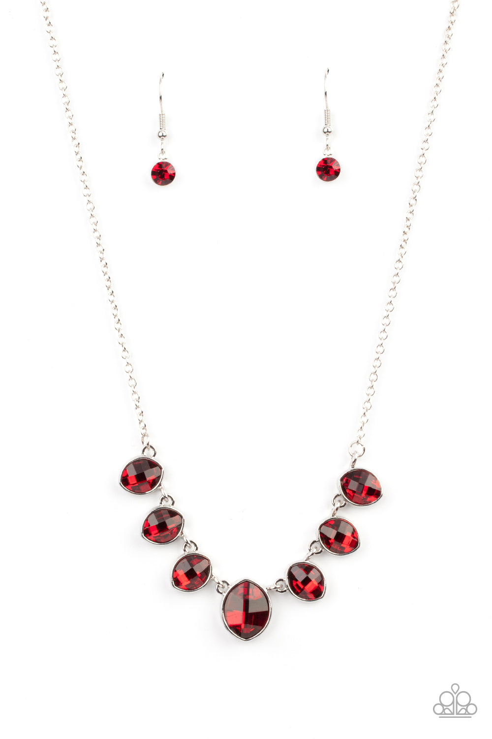 Material Girl Glamour - Red necklace 740