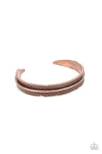 Load image into Gallery viewer, Quill-Call - Copper cuff bracelet B128
