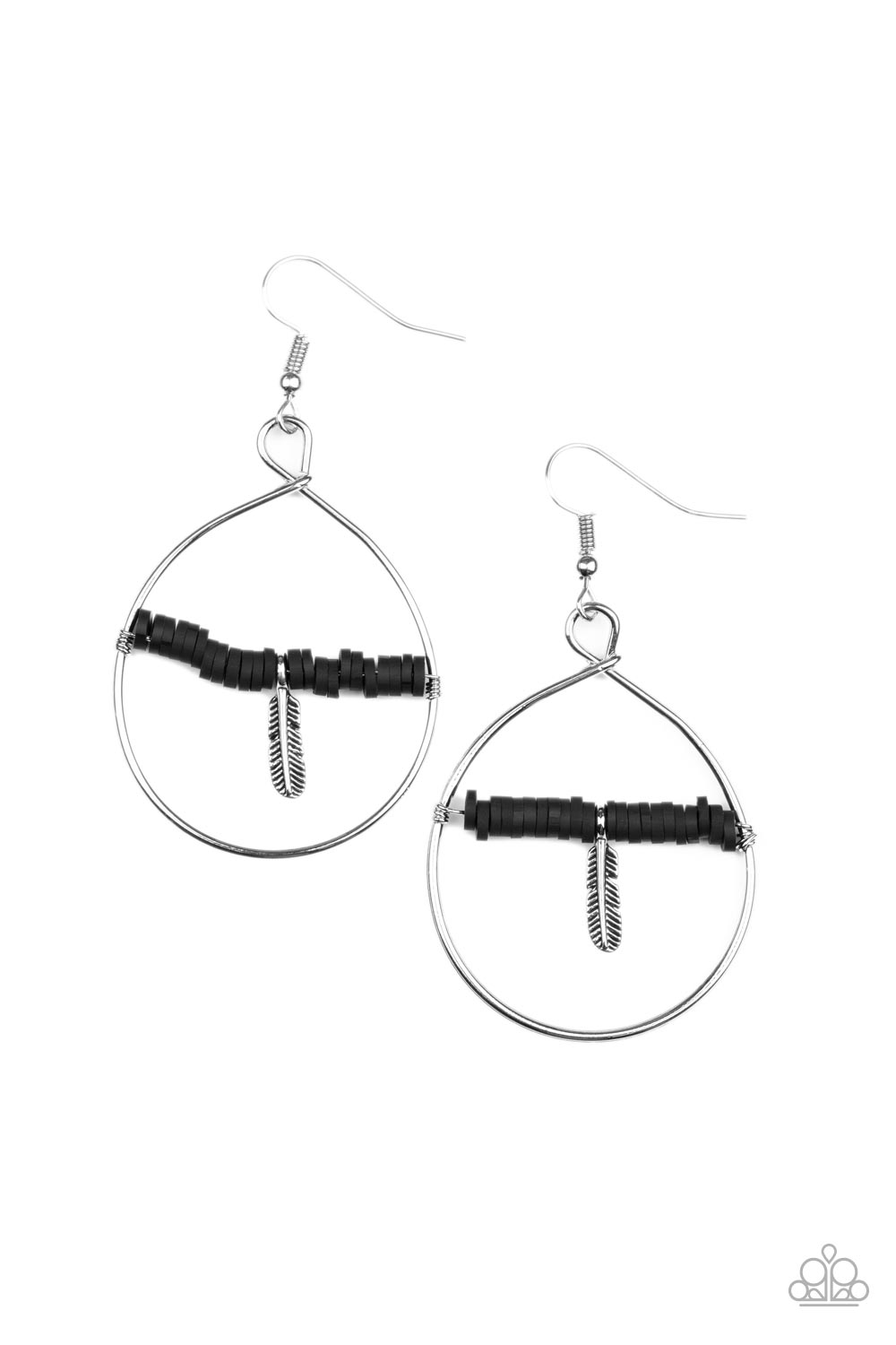 Free Bird Freedom - Black earring 802