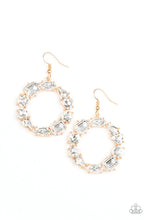 Load image into Gallery viewer, GLOWING in Circles - Gold Earring C002
