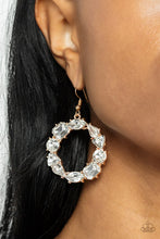 Load image into Gallery viewer, GLOWING in Circles - Gold Earring C002
