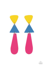 Load image into Gallery viewer, Retro Redux - Multi post earring 1713

