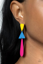 Load image into Gallery viewer, Retro Redux - Multi post earring 1713
