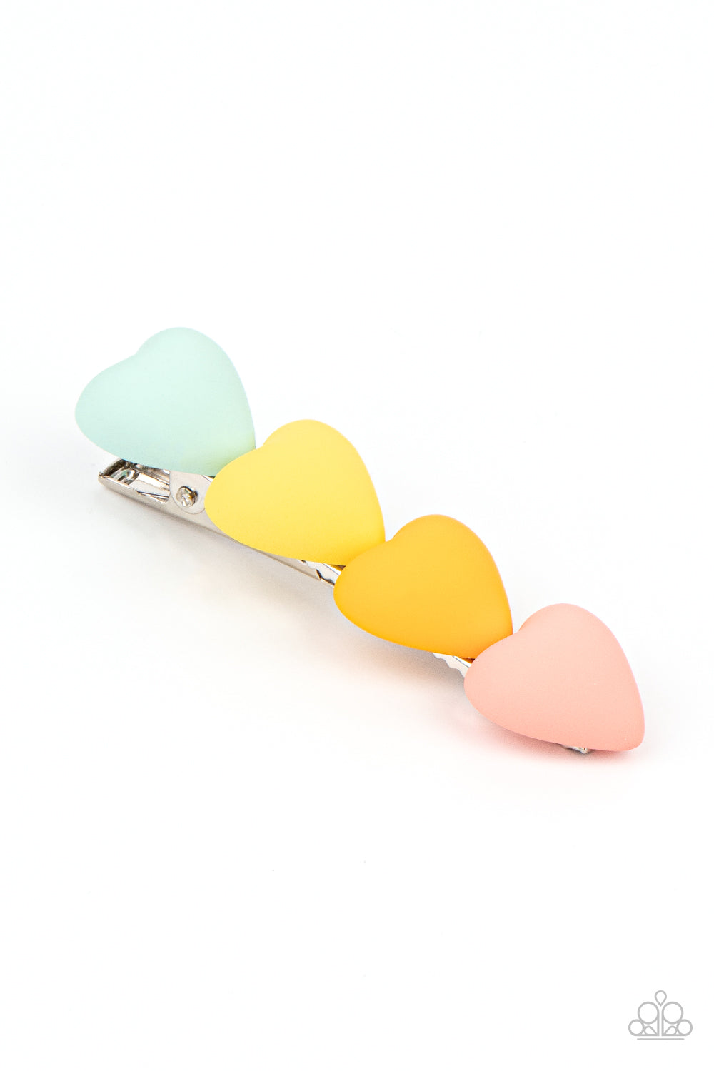 HEART to Please - Multi hair clip C023A