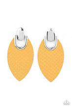Load image into Gallery viewer, Wildly Workable - Yellow earring A072
