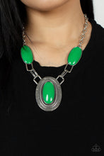 Load image into Gallery viewer, Count to TENACIOUS - Green necklace B086
