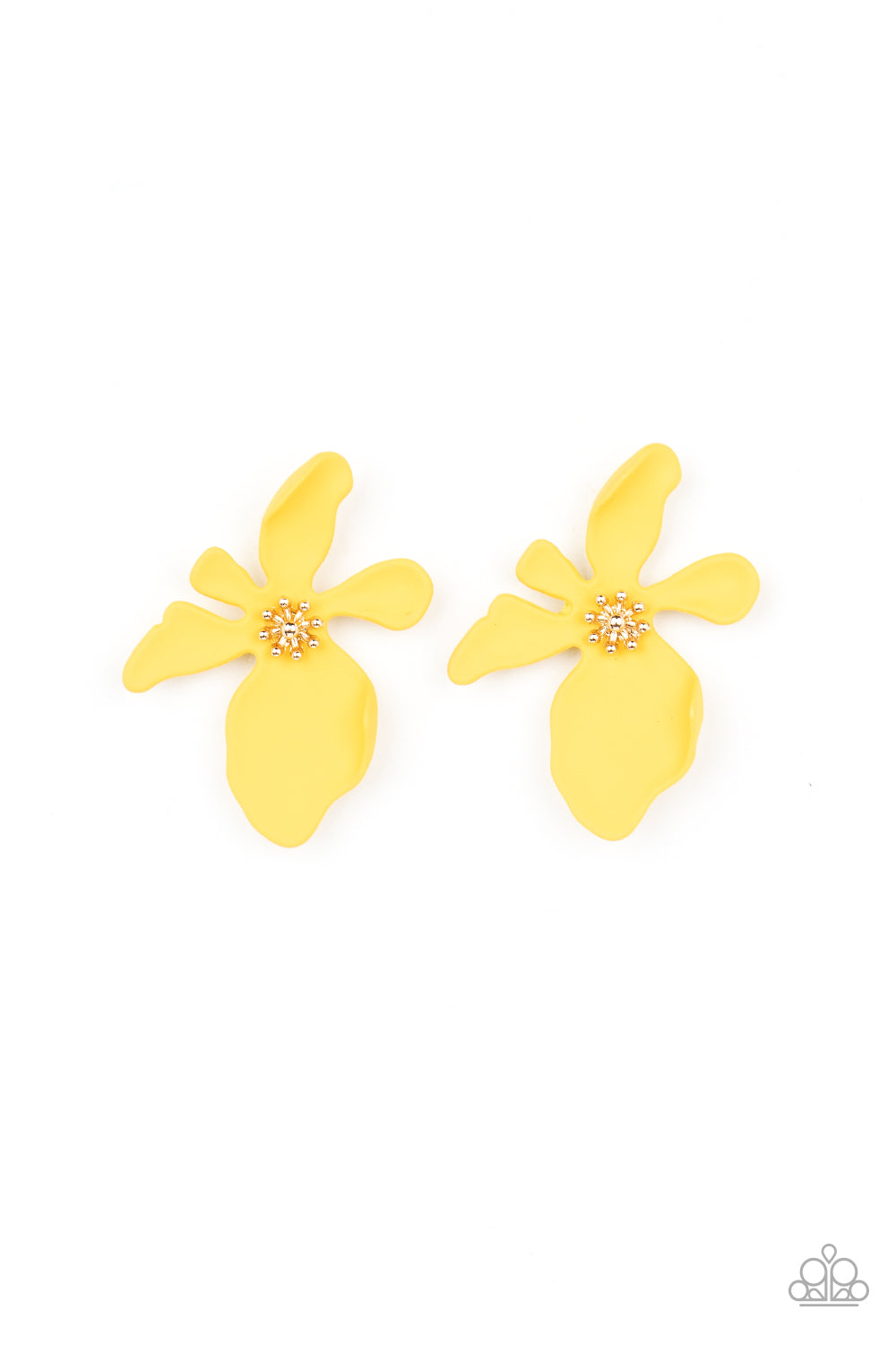 Hawaiian Heiress - Yellow post earring 900