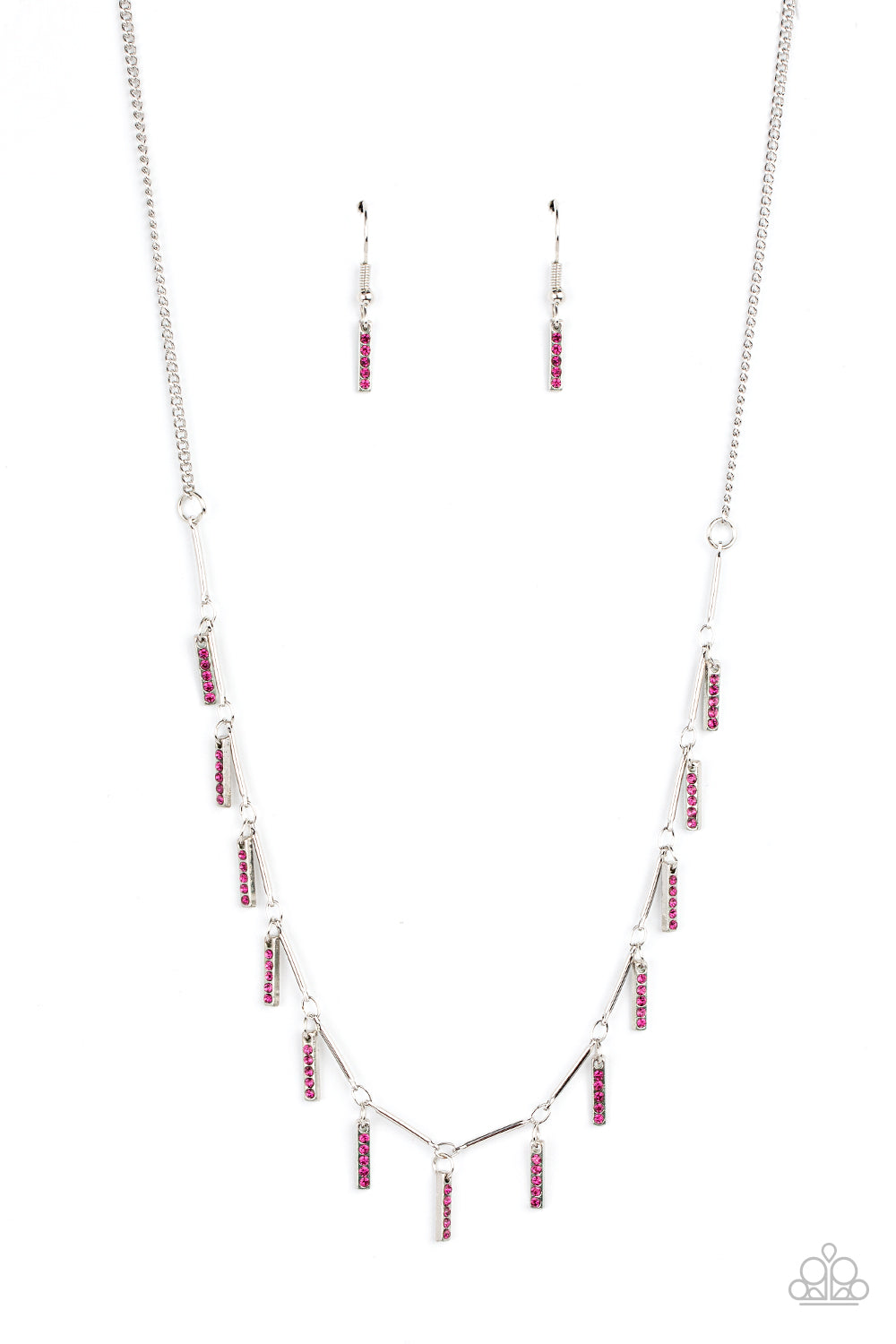 Metro Muse - Pink necklace B010