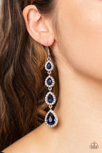 Load image into Gallery viewer, Confidently Classy - Blue earring B123
