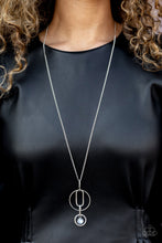 Load image into Gallery viewer, Park Avenue Palace - White necklace + Park Avenue Princess earring D050
