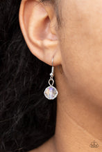Load image into Gallery viewer, Park Avenue Palace - White necklace + Park Avenue Princess earring D050

