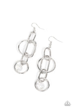 Load image into Gallery viewer, Park Avenue Palace - White necklace + Park Avenue Princess earring D050
