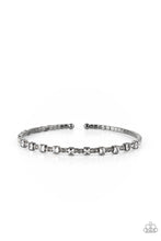 Load image into Gallery viewer, Timelessly Tiny - Black cuff bracelet B102
