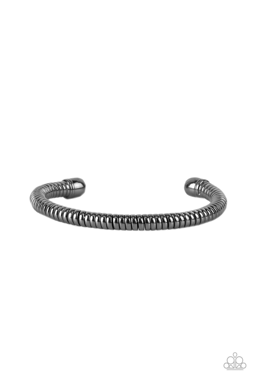 Turbocharged - Black cuff bracelet 1915