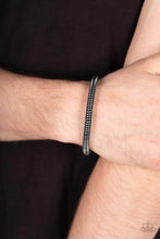Load image into Gallery viewer, Turbocharged - Black cuff bracelet 1915
