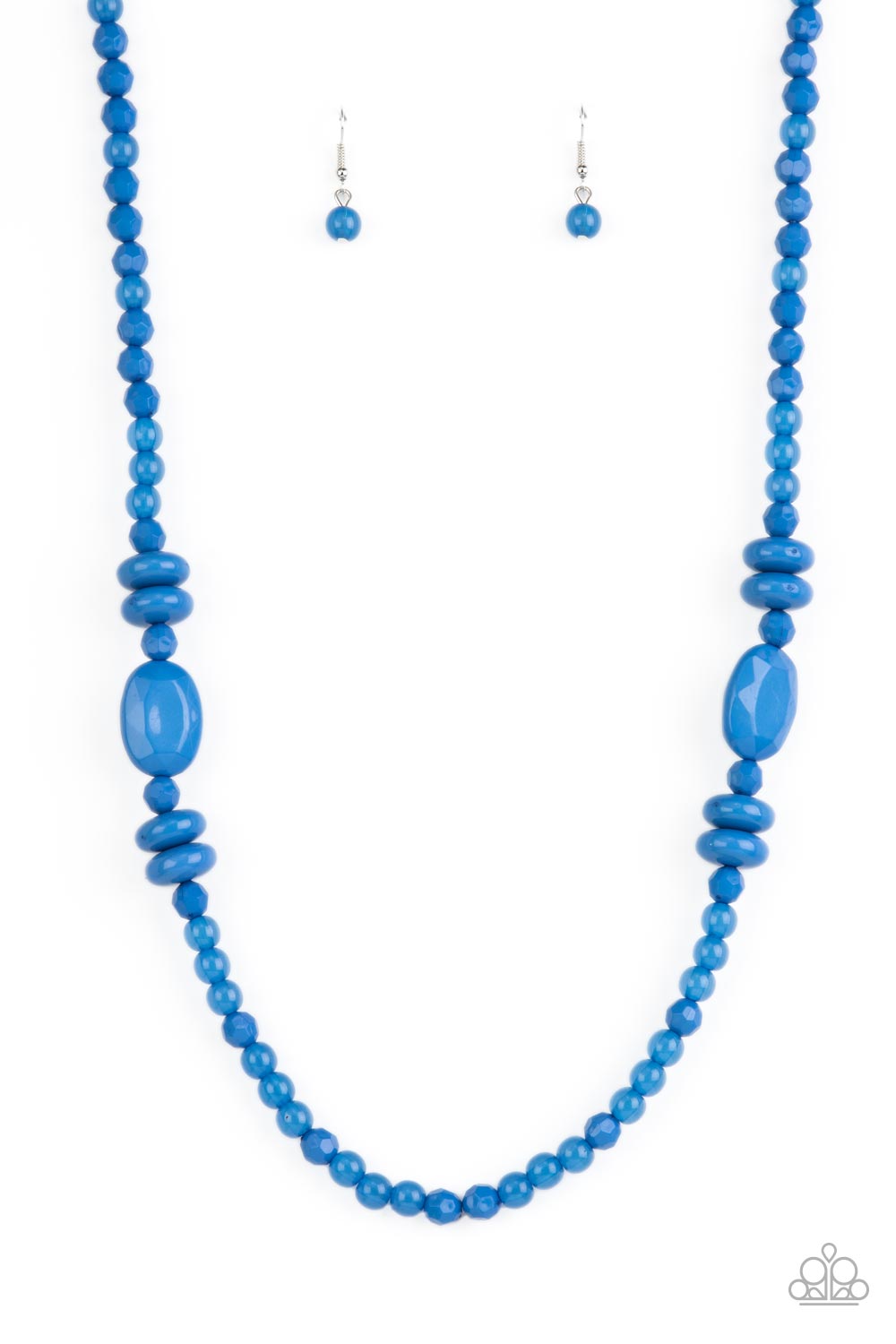 Tropical Tourist - Blue necklace D078