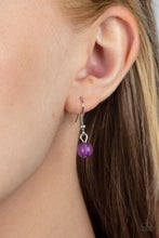 Load image into Gallery viewer, Tropical Tourist - Purple necklace D070
