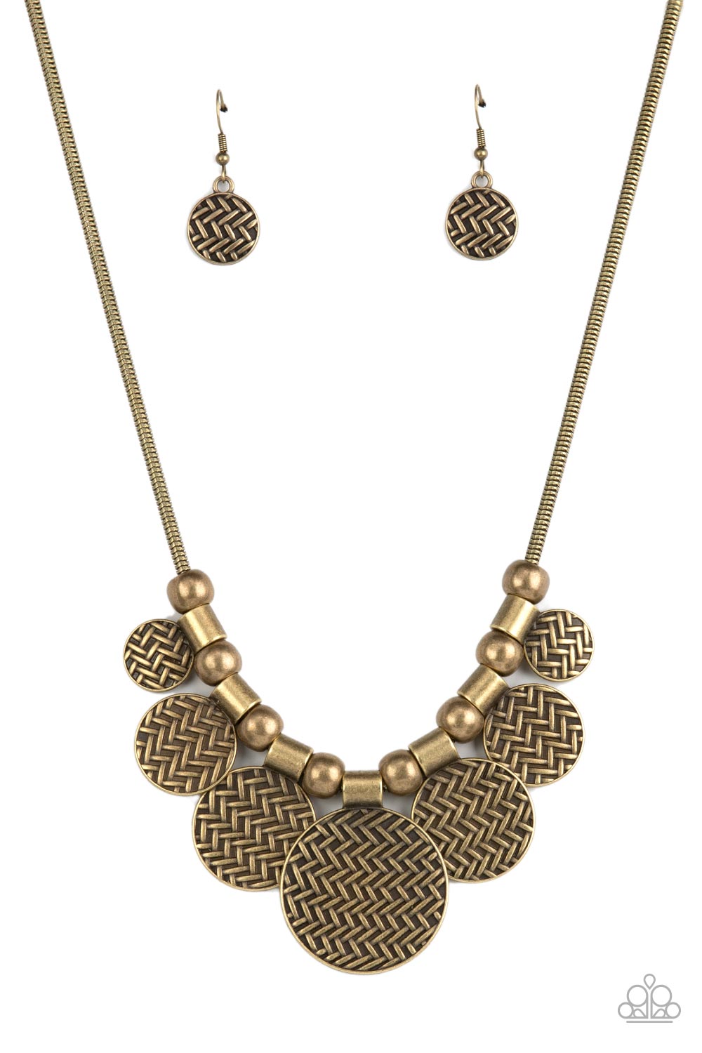 Indigenously Urban - Brass necklace A050