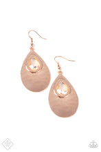 Load image into Gallery viewer, Tranquil Trove - Rose Gold earring 1719

