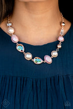 Load image into Gallery viewer, Nautical Nirvana - Rose Gold necklace 1751
