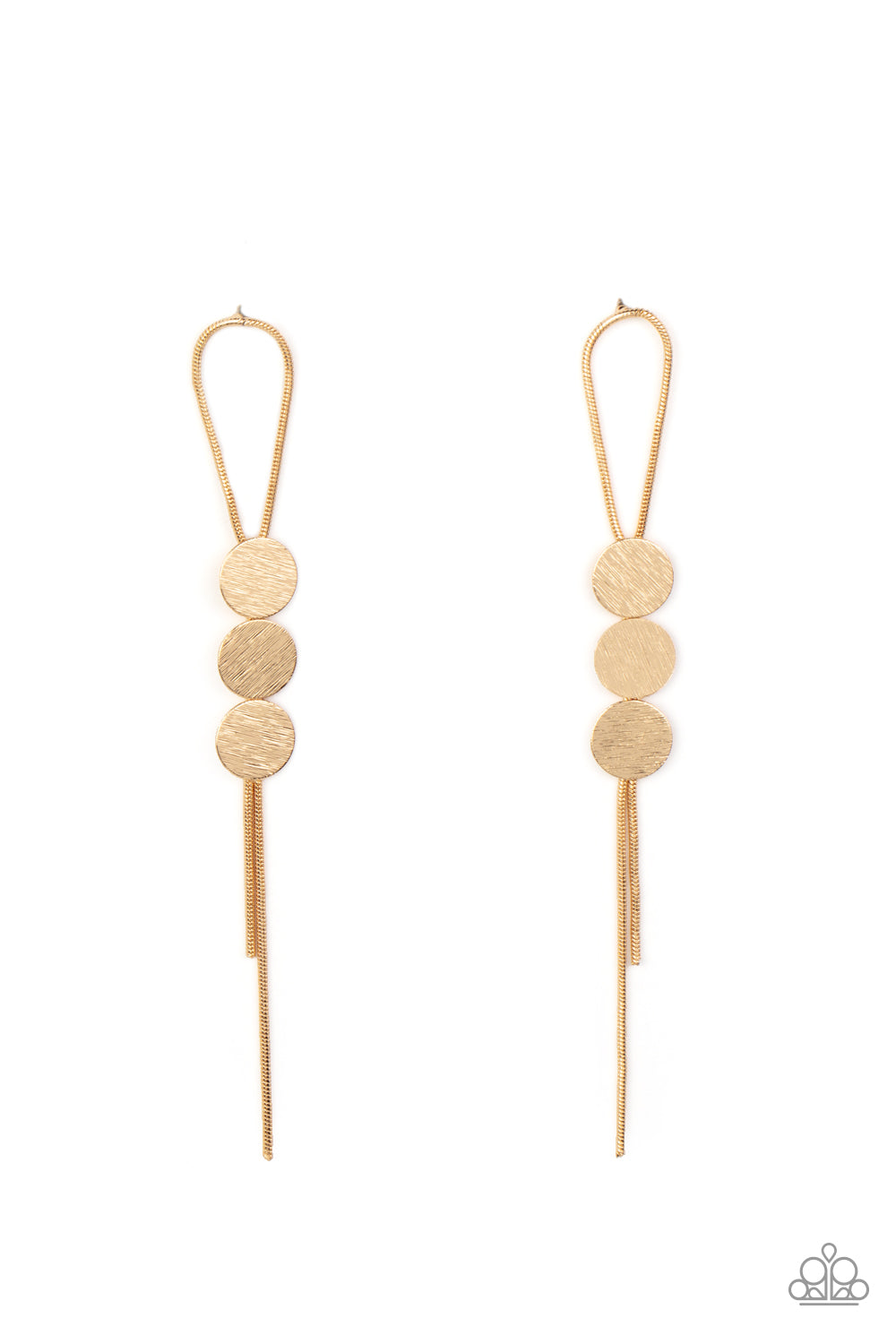 Bolo Beam - Gold Earring A051