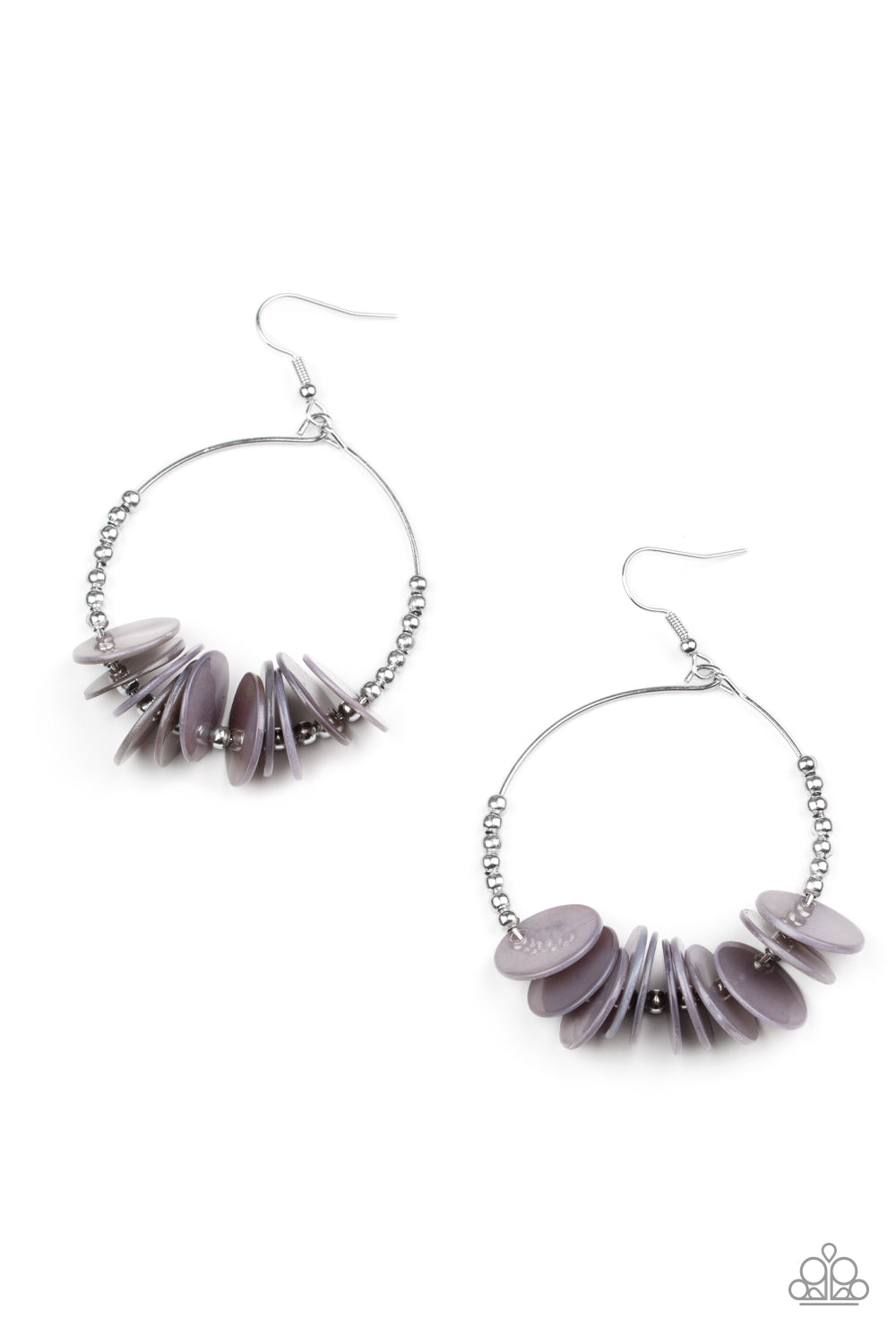 Caribbean Cocktail - Silver earring B007