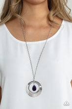 Load image into Gallery viewer, Inner Tranquility - Purple necklace 1560
