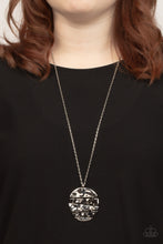 Load image into Gallery viewer, Shattered Sunset - Silver necklace D064
