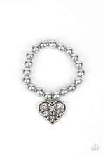 Load image into Gallery viewer, Cutely Crushing - Silver bracelet B066
