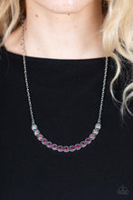 Load image into Gallery viewer, Throwing SHADES - Pink necklace 2132
