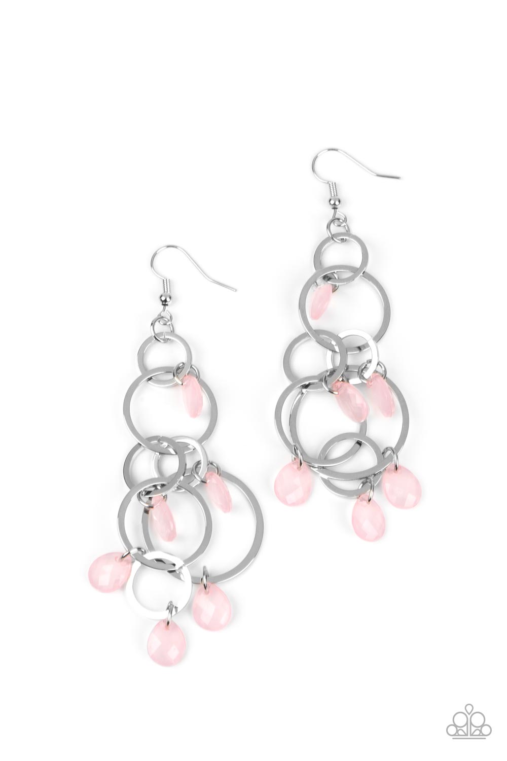Dizzyingly Dreamy - Pink earring D008