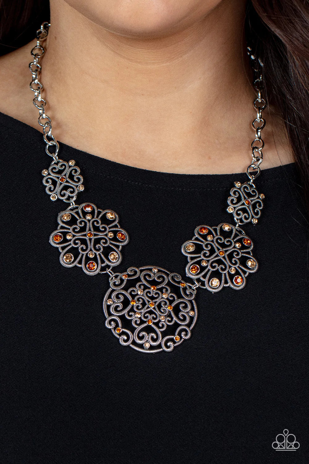 Royally Romantic - Brown Necklace B009