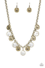 Load image into Gallery viewer, Spot On Sparkle - Brass necklace 2036

