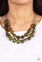 Load image into Gallery viewer, Pina Colada Paradise - Green necklace A065

