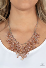Load image into Gallery viewer, Garden Fairytale - Brown necklace 1659
