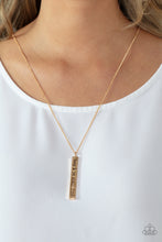 Load image into Gallery viewer, Matt 7:7 - Gold necklace D067
