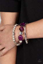 Load image into Gallery viewer, Marina Magic- Purple bracelet A037

