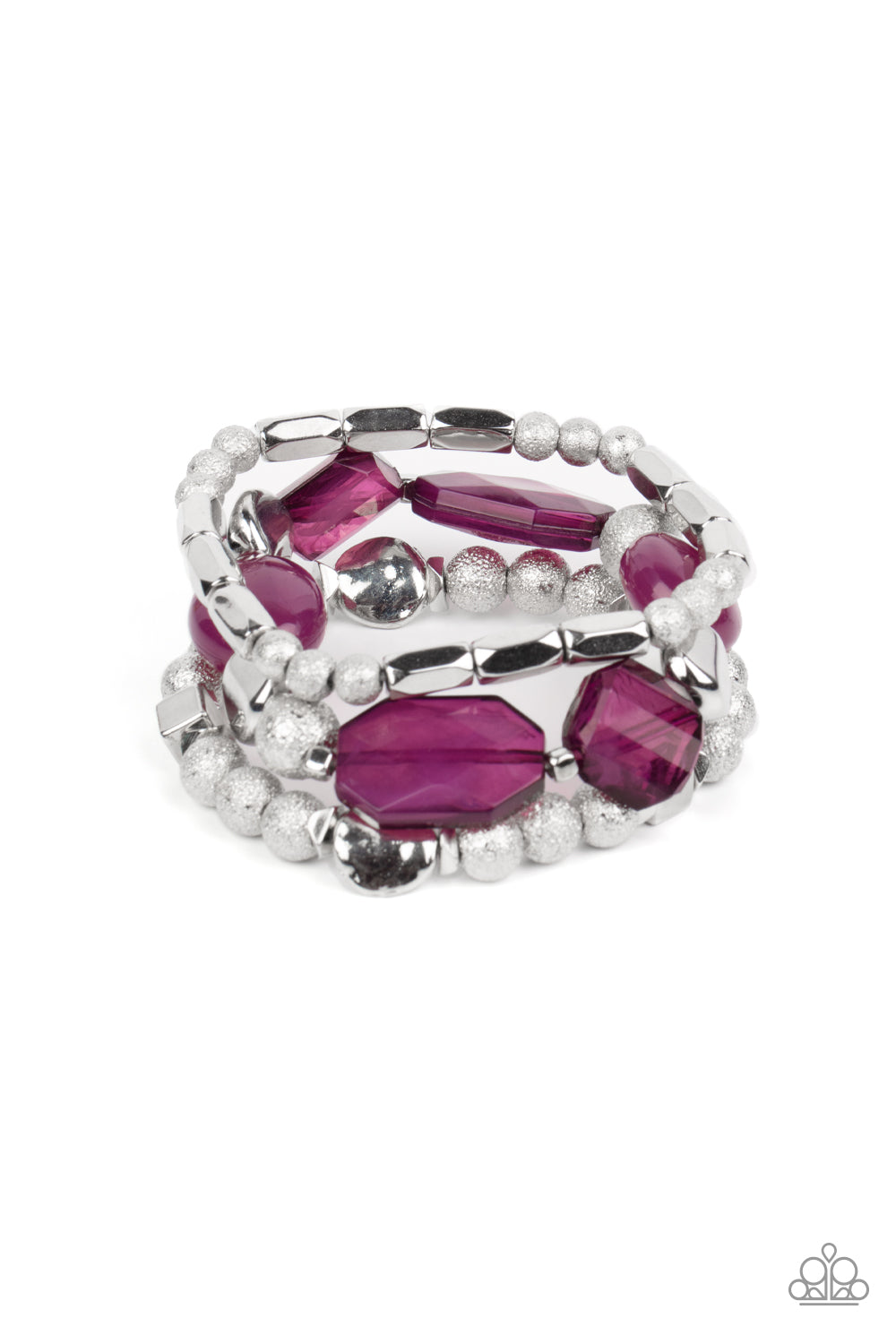 Marina Magic- Purple bracelet A037