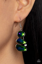 Load image into Gallery viewer, Gem Galaxy - Green earring G003
