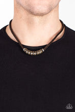 Load image into Gallery viewer, Primitive Prize - Brown urban necklace A052
