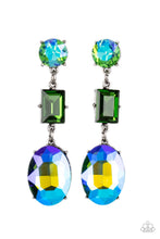 Load image into Gallery viewer, Extra Envious - Green earring D013
