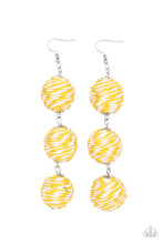 Load image into Gallery viewer, Laguna Lanterns - Yellow earring 789
