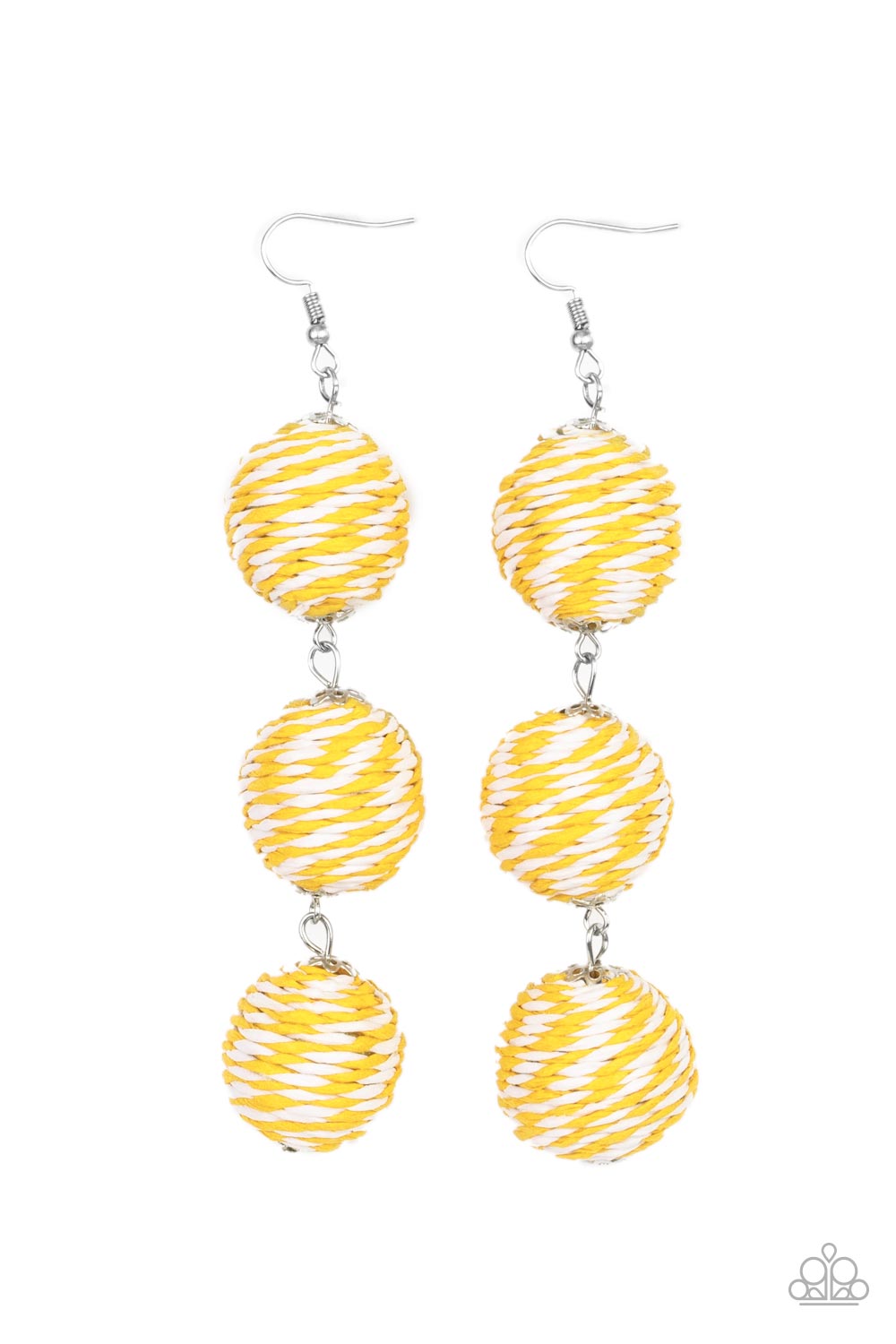 Laguna Lanterns - Yellow earring 789