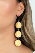 Load image into Gallery viewer, Laguna Lanterns - Yellow earring 789
