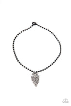 Load image into Gallery viewer, Get Your ARROWHEAD in the Game - Black urban necklace A050

