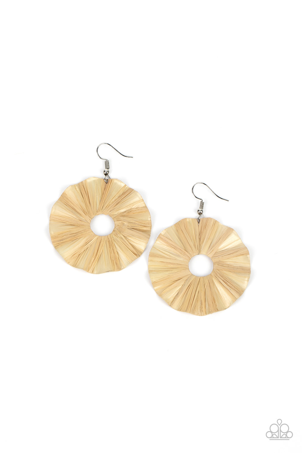 Fan the Breeze - Brown earring D064