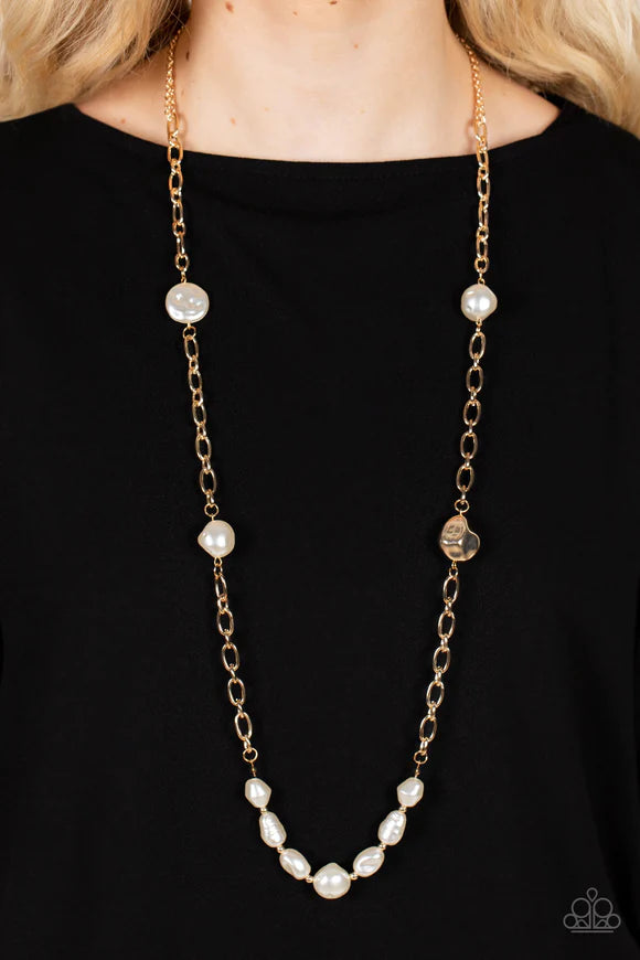 Pardon My Fabulous - Gold necklace B126